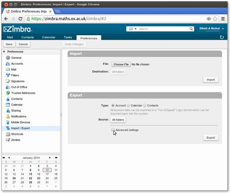 zimbra maths oxford